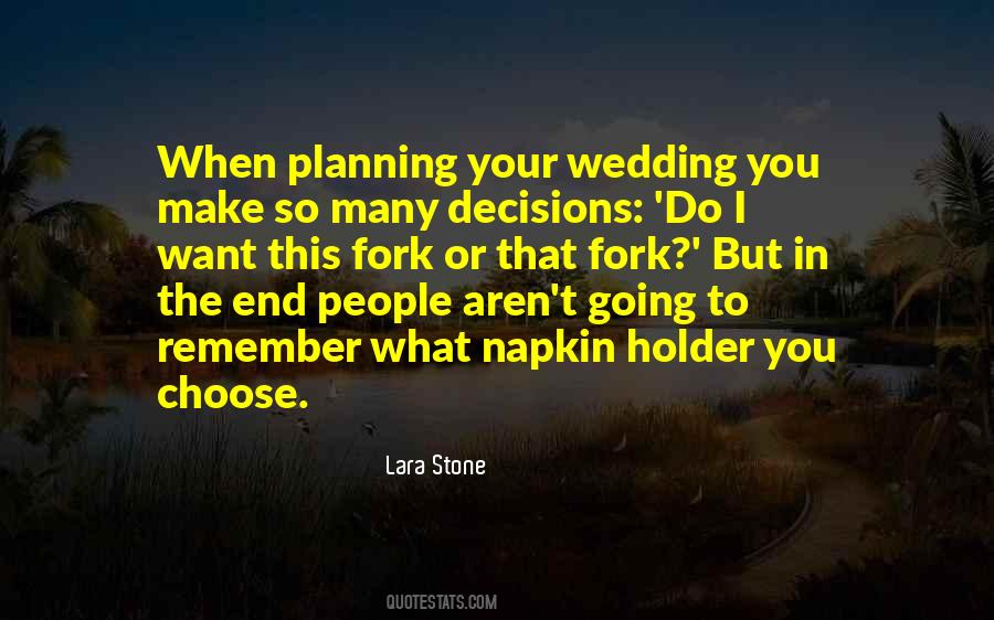 Quotes About Wedding Planning #882251