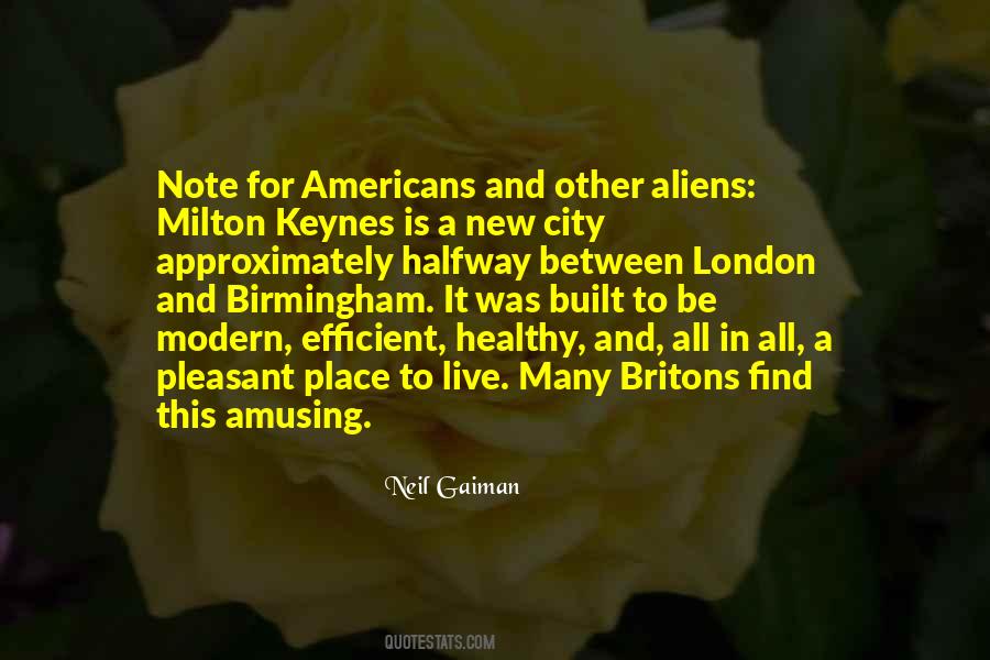 Quotes About Milton Keynes #535592