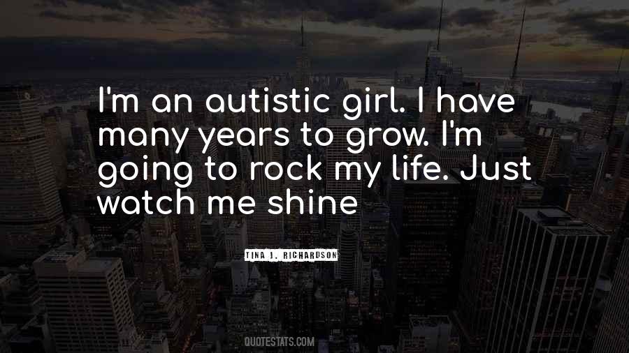 Autistic Girl Quotes #1700913