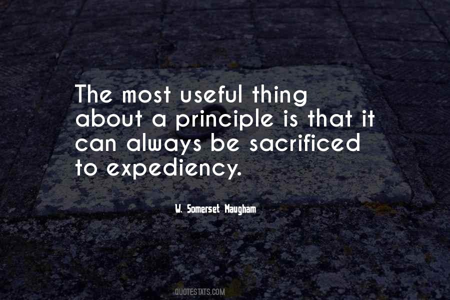 Quotes About Expediency #1578738