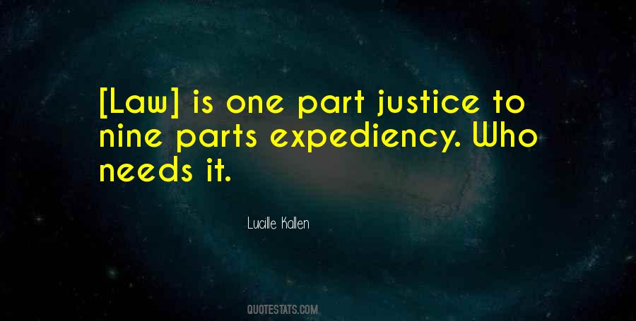 Quotes About Expediency #1787399