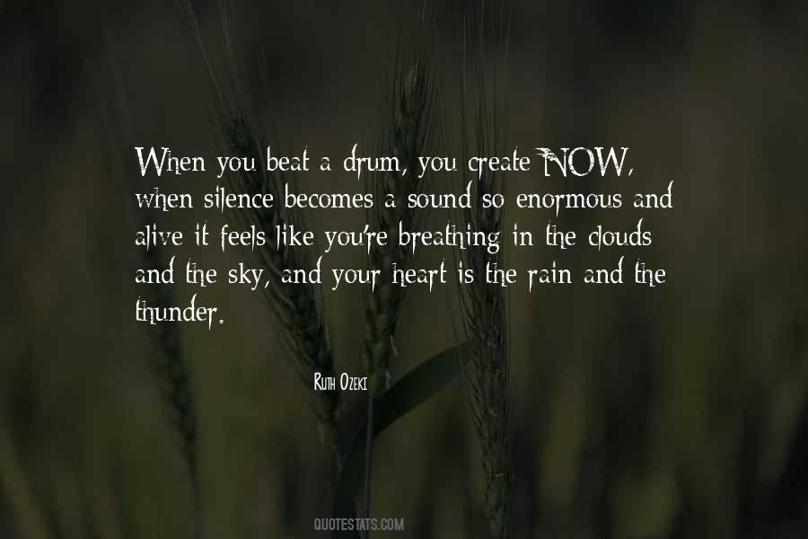 Quotes About Thunder And Rain #155498