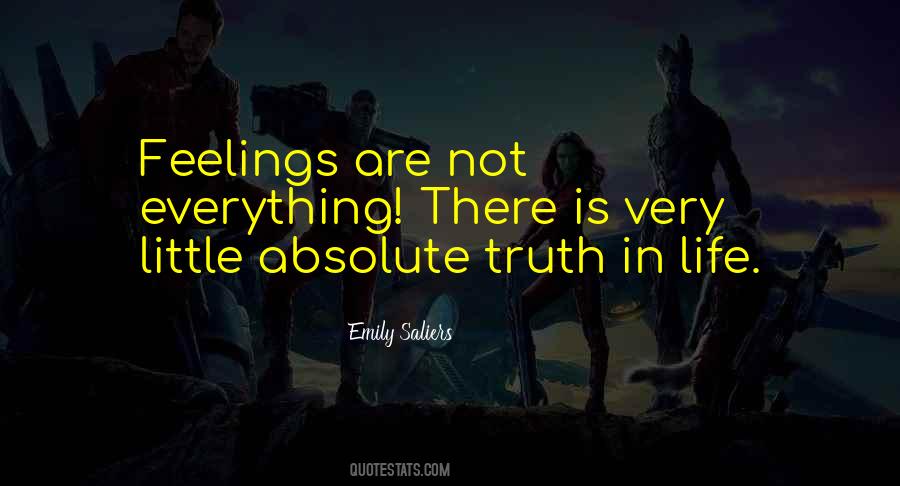 Feelings Life Quotes #48207