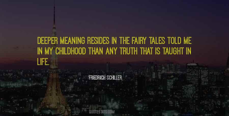 Quotes About Life Fairy Tales #1210810