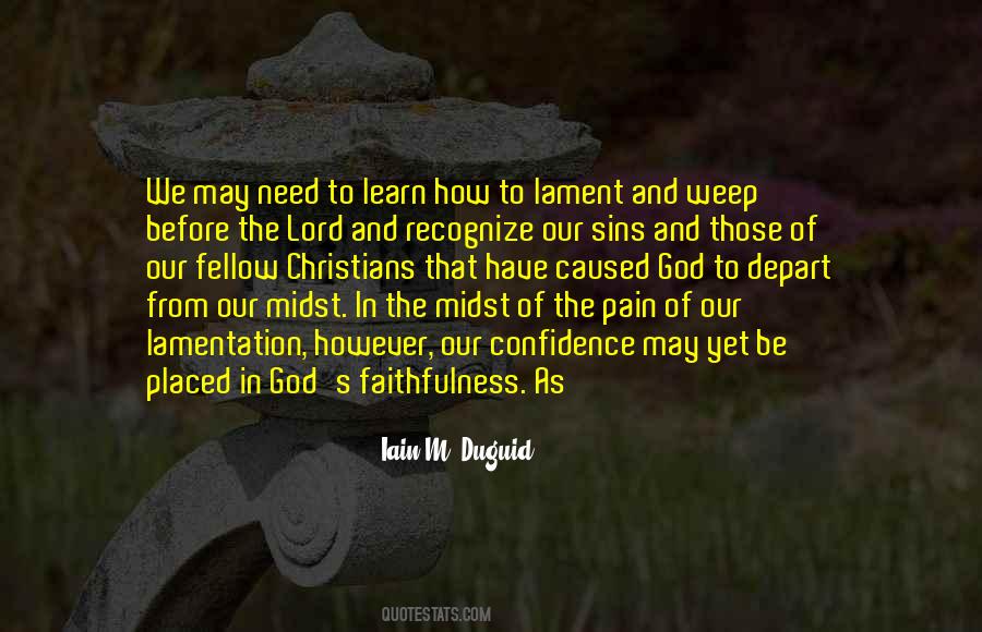 Quotes About Faithfulness To God #155632