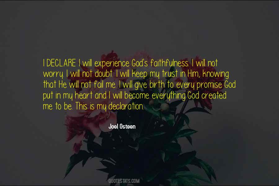 Quotes About Faithfulness To God #511948