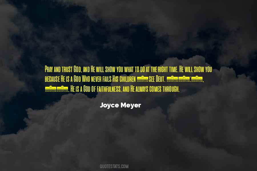 Quotes About Faithfulness To God #692098