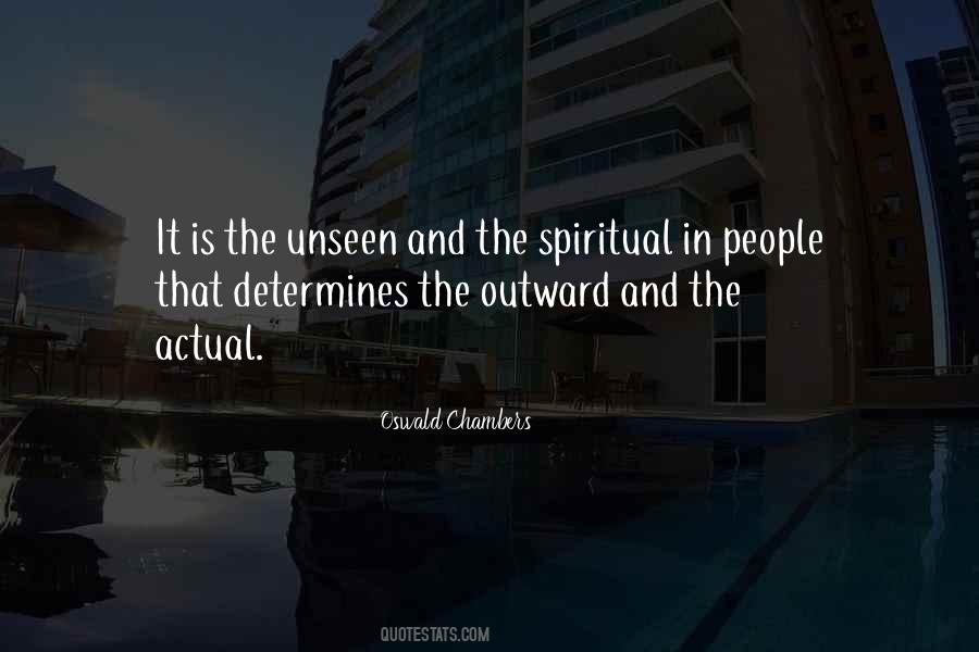 Spiritual Unseen Quotes #1643223