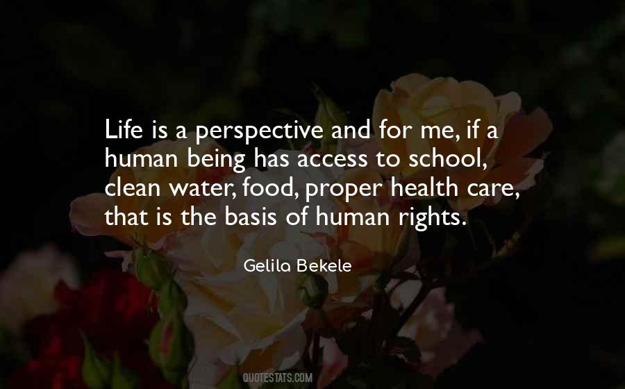 Water And Food Quotes #15724