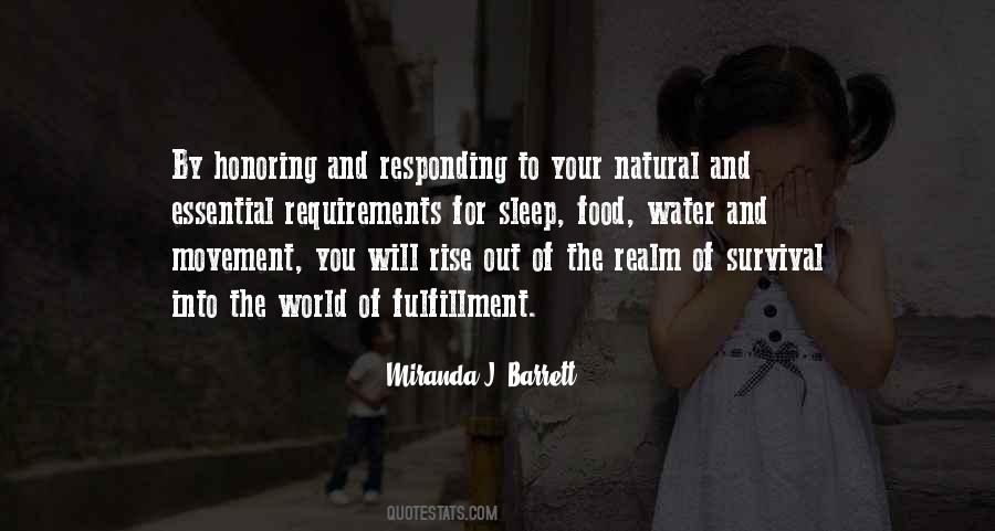 Water And Food Quotes #223730