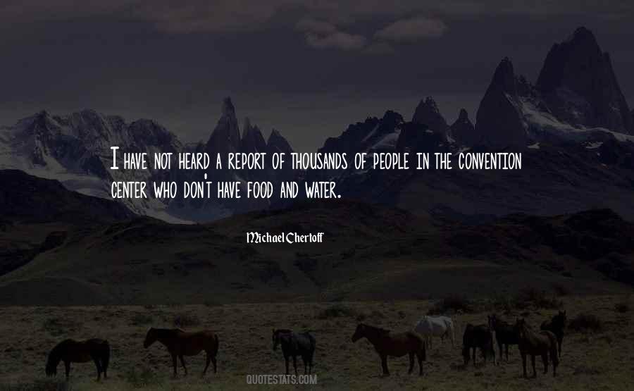 Water And Food Quotes #255548