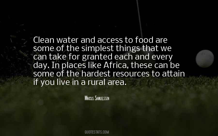 Water And Food Quotes #614106