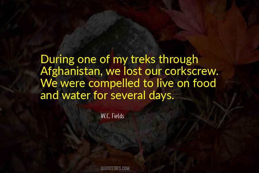 Water And Food Quotes #83367