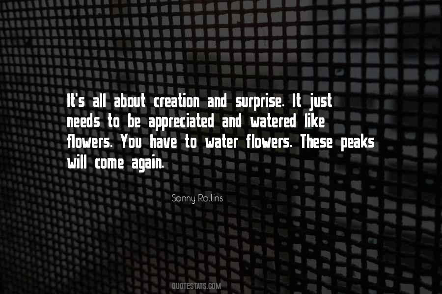 Quotes About Flowers And Water #1719839