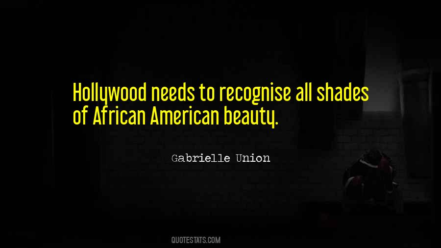 Quotes About African Beauty #286155