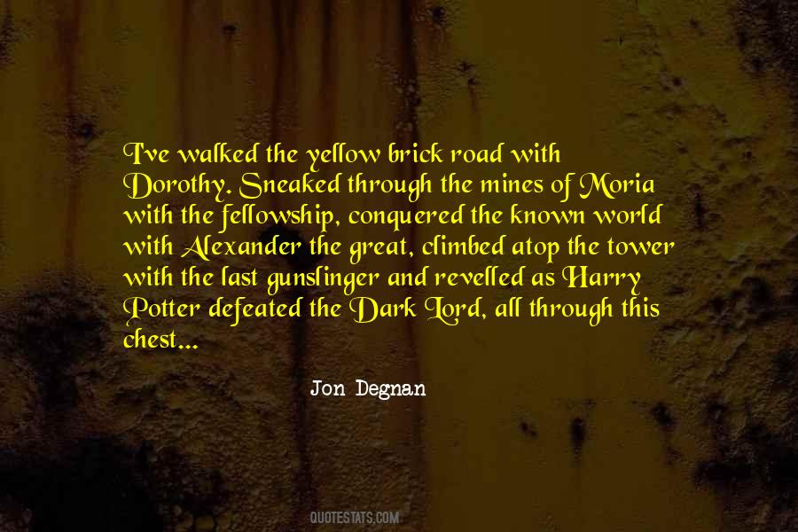 Quotes About Mines Of Moria #1577052