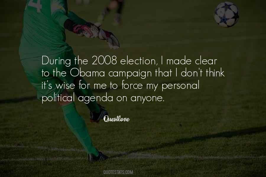 Obama Political Quotes #1291233