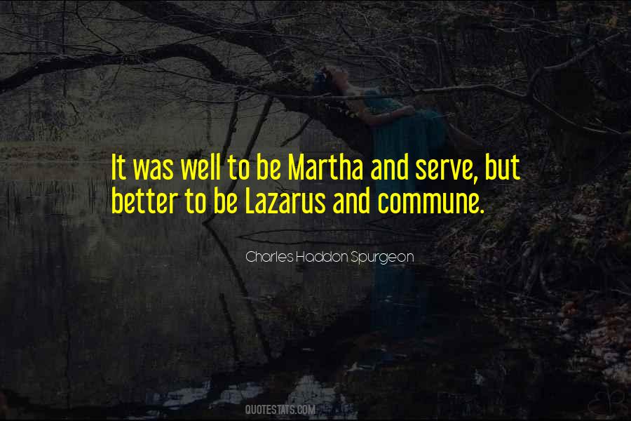 Quotes About Lazarus #804012