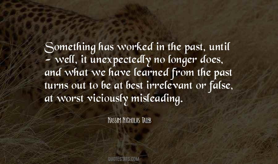 Quotes About Worst Past #11