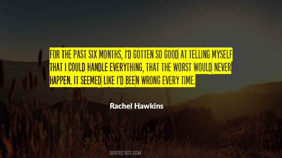 Quotes About Worst Past #626344