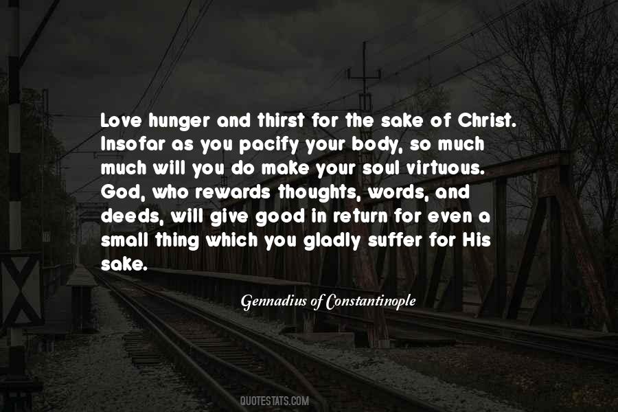 Hunger Of Love Quotes #147557