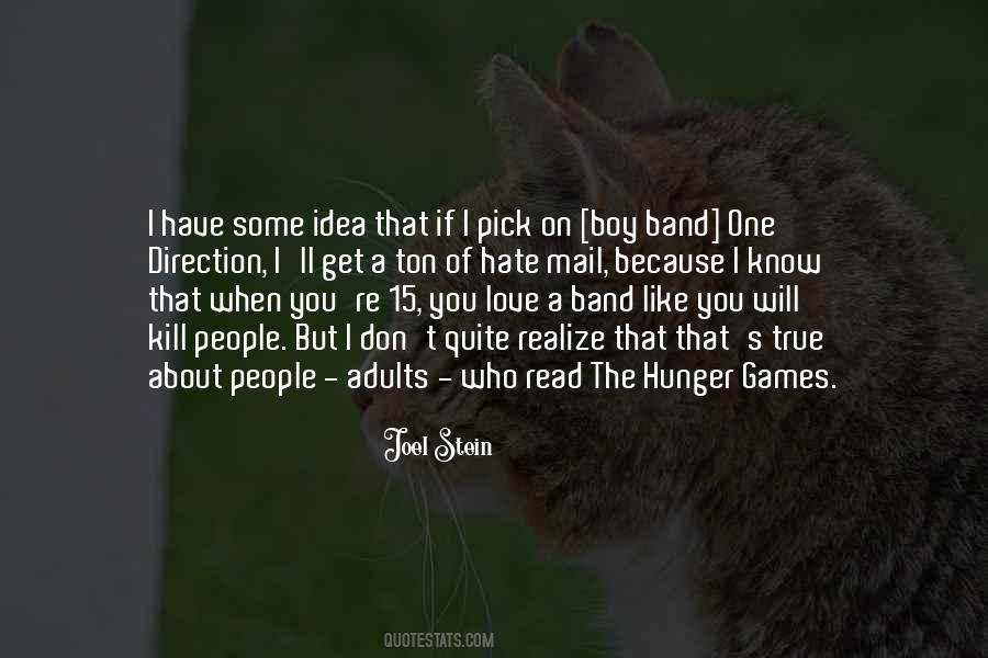 Hunger Of Love Quotes #529913