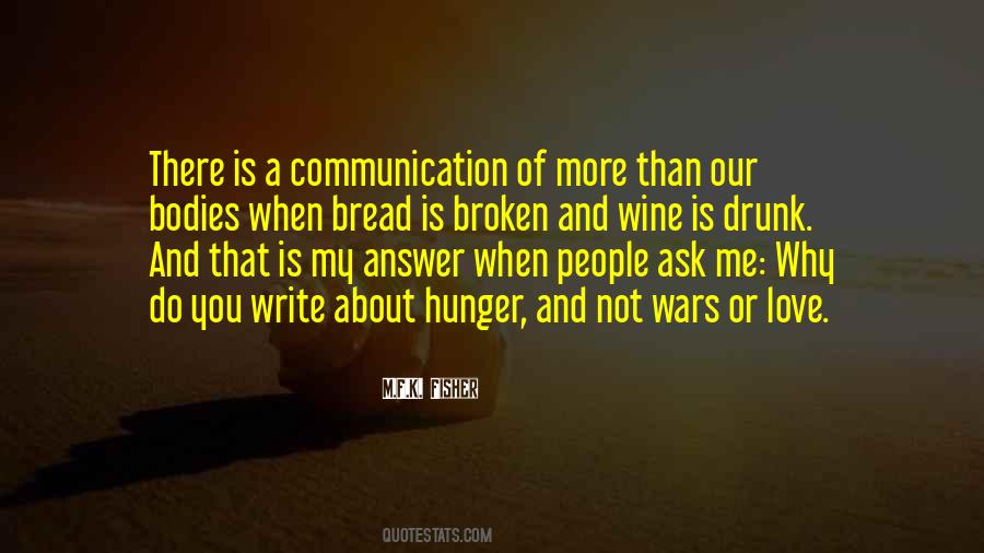 Hunger Of Love Quotes #786772