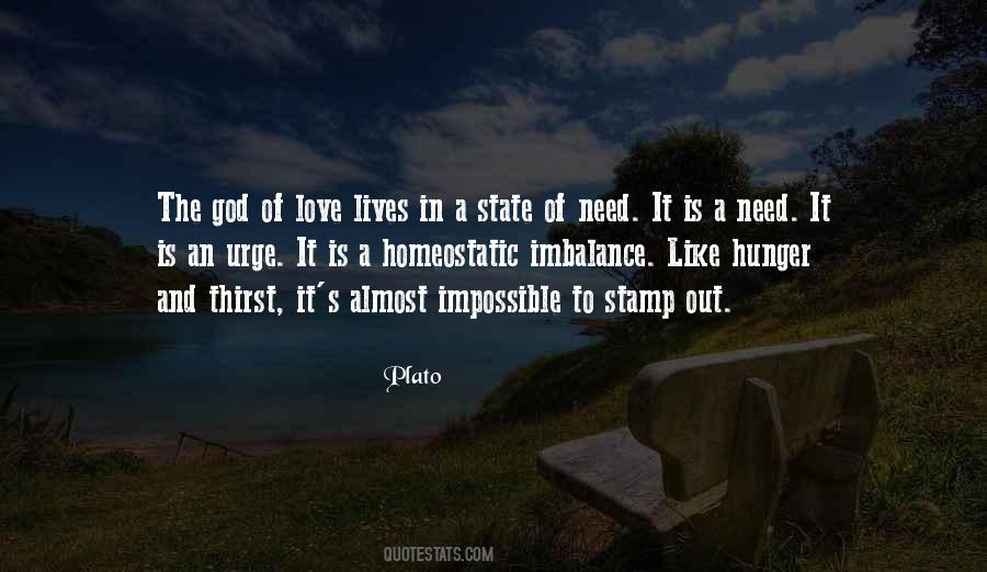 Hunger Of Love Quotes #795737