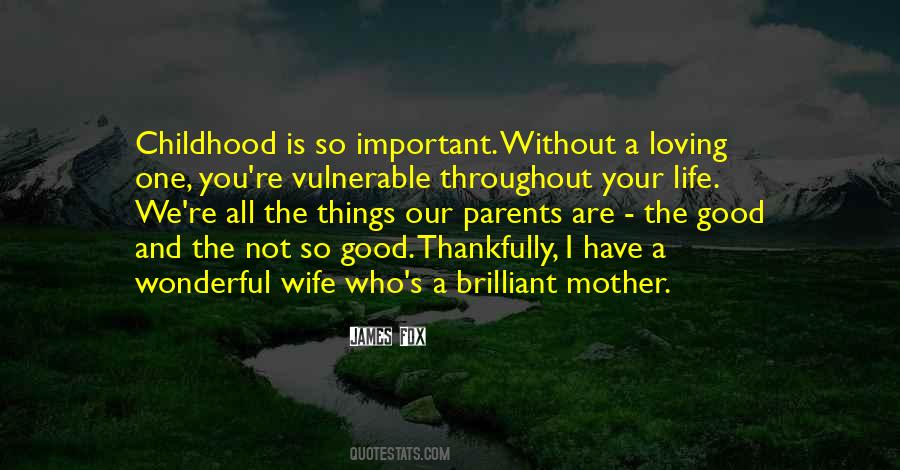 Quotes About A Good Wife And Mother #983323