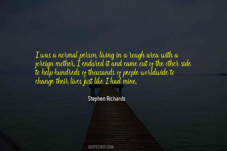 Author Stephen Richards Quotes #930969