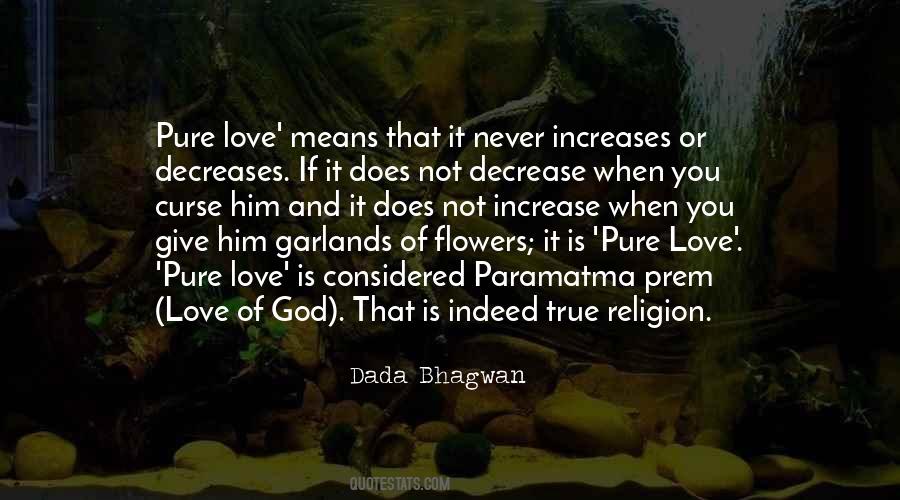 When Love Is Pure Quotes #1770339
