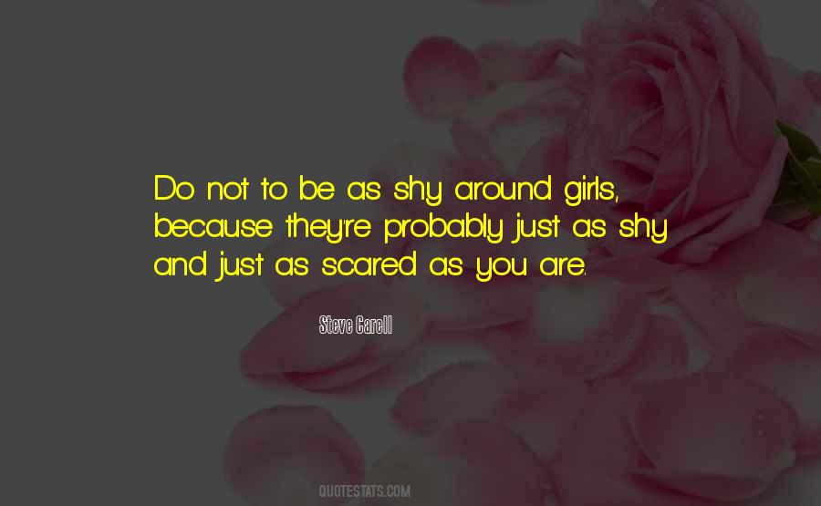 Girl Shy Quotes #1587958