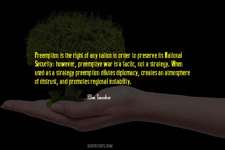 Quotes About Preemption #1115187