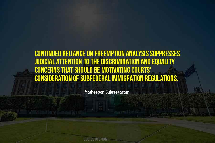 Quotes About Preemption #1339031