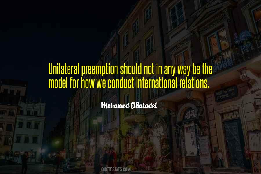 Quotes About Preemption #961009