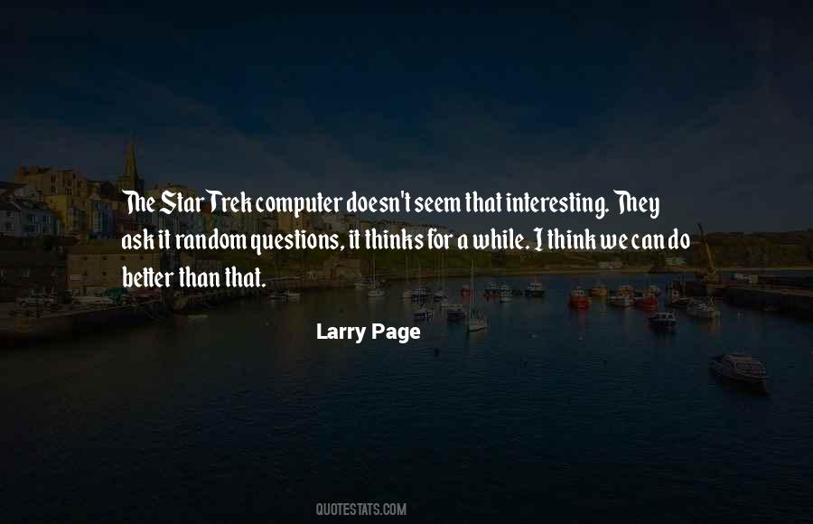 Quotes About Star Trek #1365225