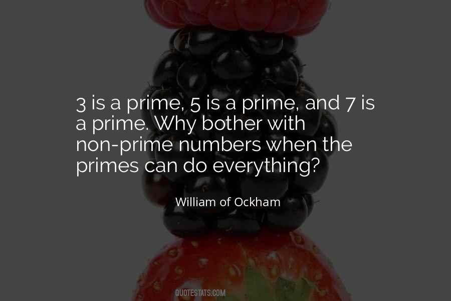 Quotes About Prime Numbers #1149072