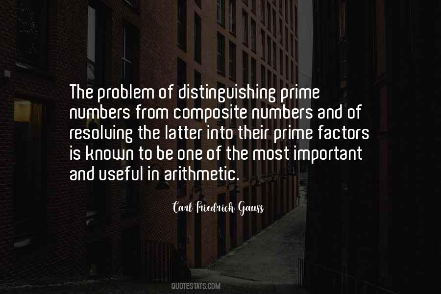 Quotes About Prime Numbers #37076
