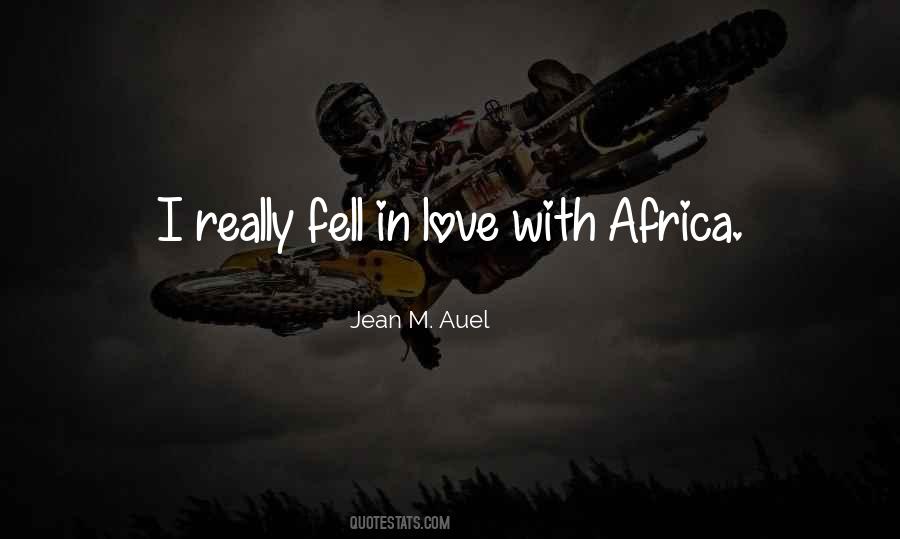 I Love Africa Quotes #1558340