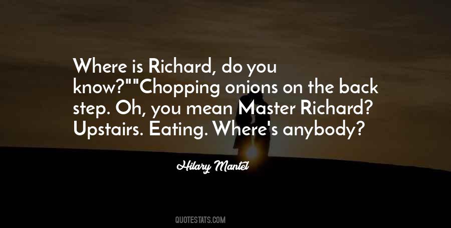 Quotes About Chopping #1865398