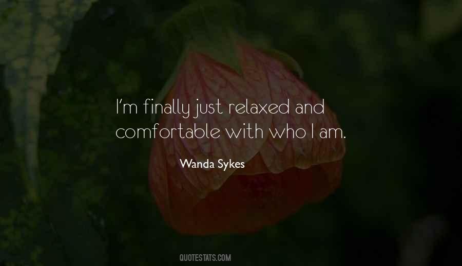 Finally Relaxed Quotes #1235173