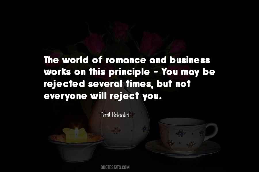 Quotes About Rejection Love #911184