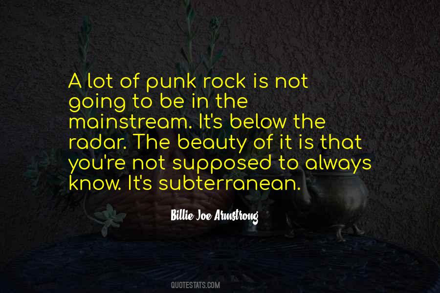 Quotes About Punk Rock #1466653