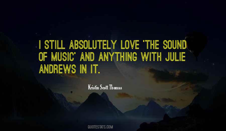 Sound Of Love Quotes #176422