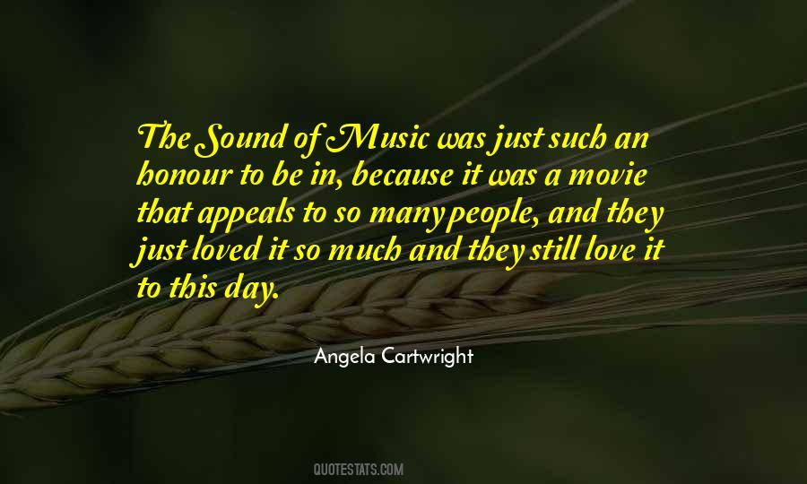 Sound Of Love Quotes #495356
