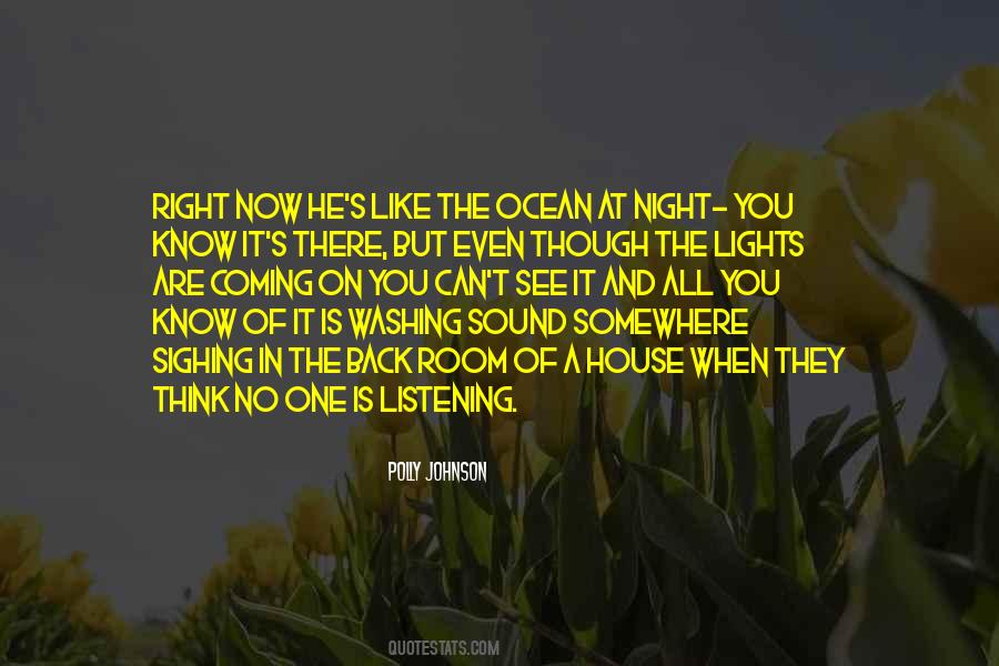 Night When The Lights Quotes #1166515