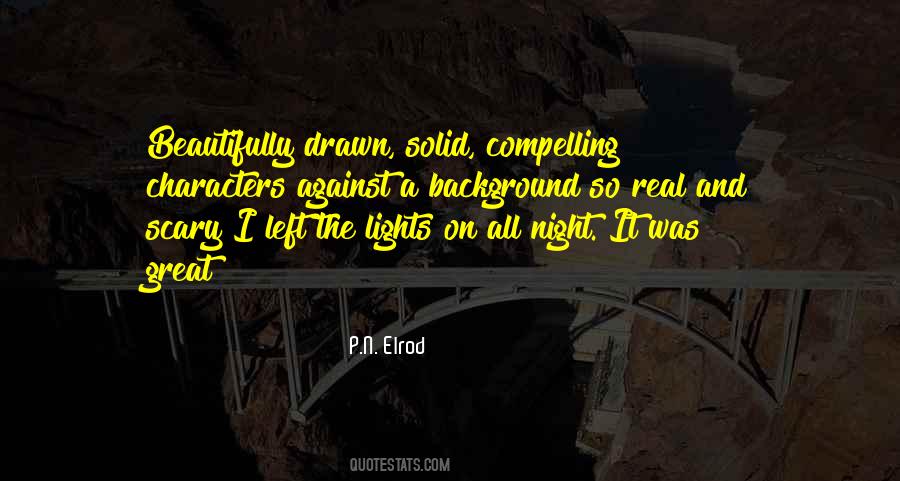 Night When The Lights Quotes #316669