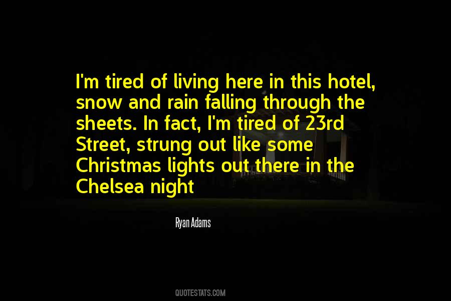 Night When The Lights Quotes #371949