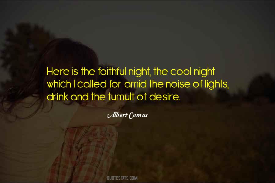 Night When The Lights Quotes #50399