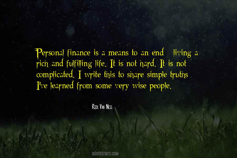 Quotes About Personal Finance #146880